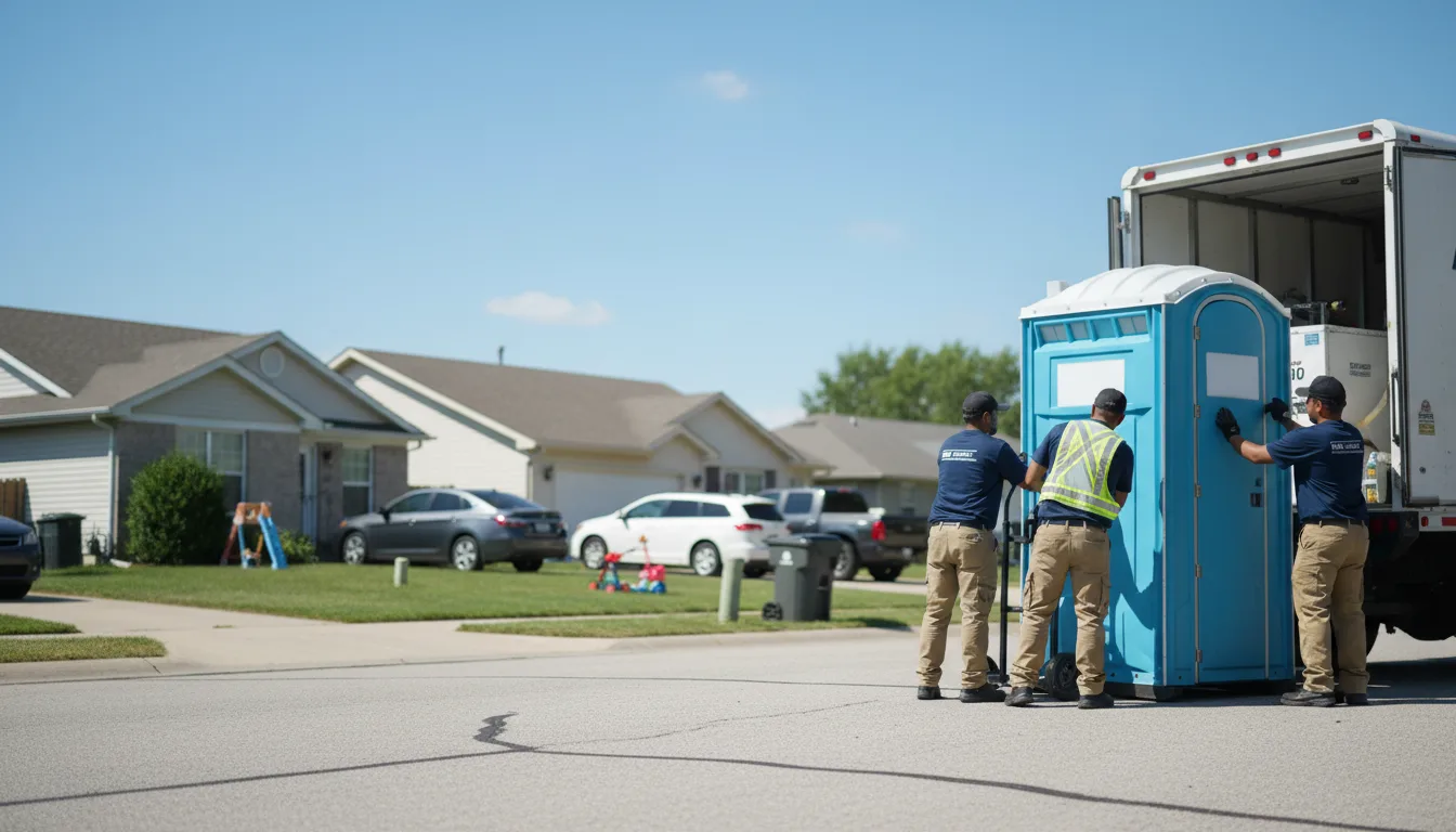 Standard Porta Potty Rentals in Center Line, MI near me